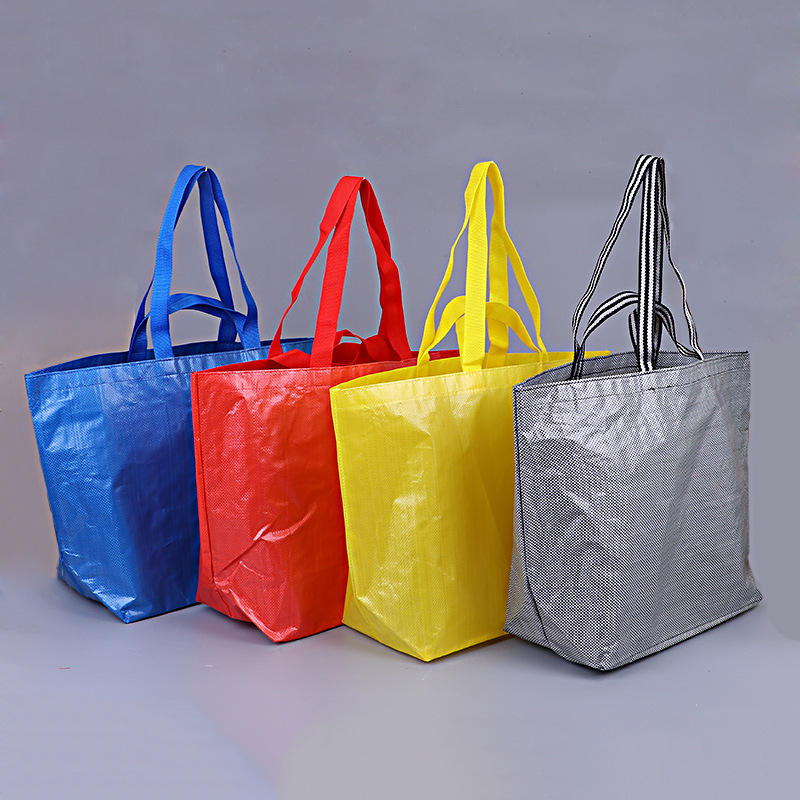 Recycled Plastic Woven Tote Bags